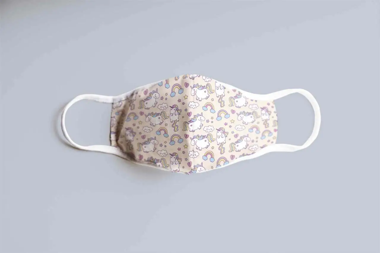 Masque unicorns kids face